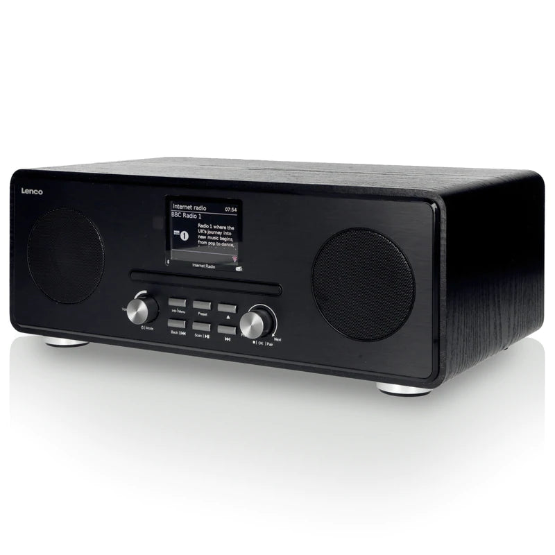 Lenco DIR-260 Internet Radio, Black