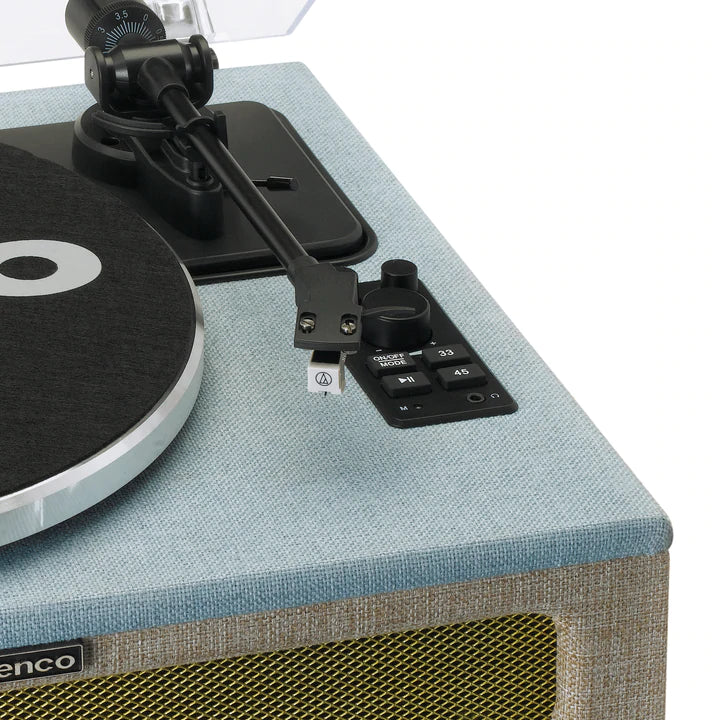 Lenco LS-440 Bluetooh Turntable, Blue/Beige