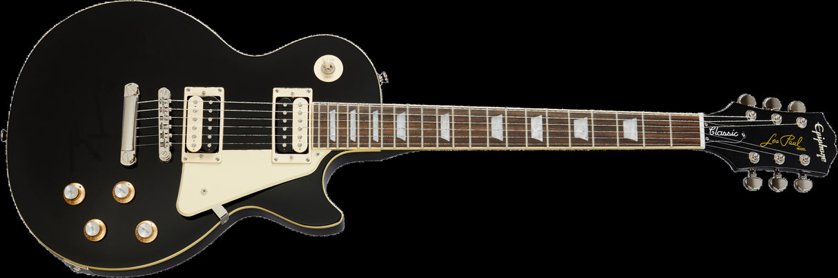 Epiphone Les Paul Classic Electric Guitar (Ebony)