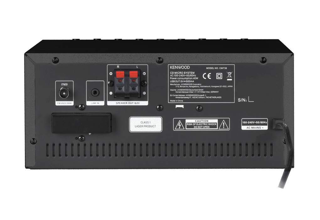 Kenwood M9000S Smart Mini System (Black)