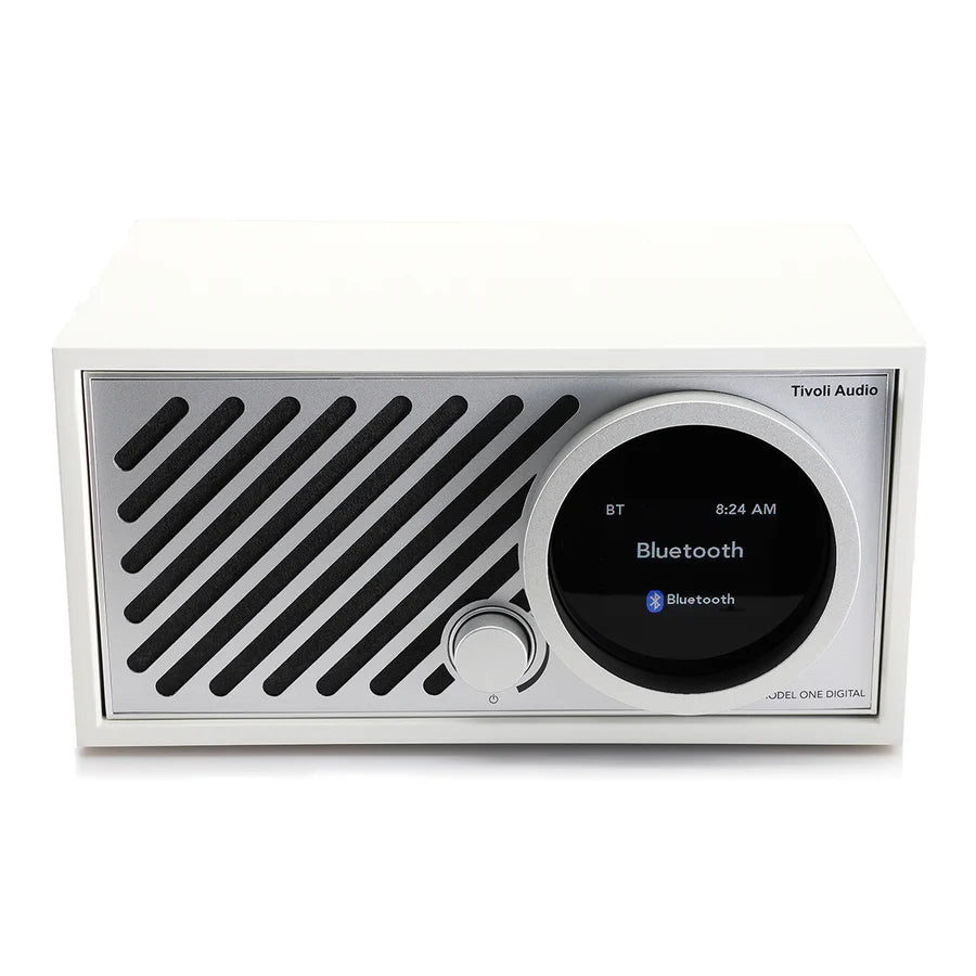 Tivoli Audio Model ONE GEN.3 Digital+ Altavoz, Blanco/Plata