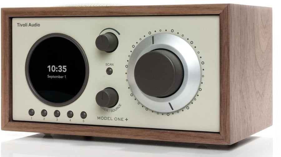 Tivoli Audio Model ONE+ Radio (Nogal/Beige)