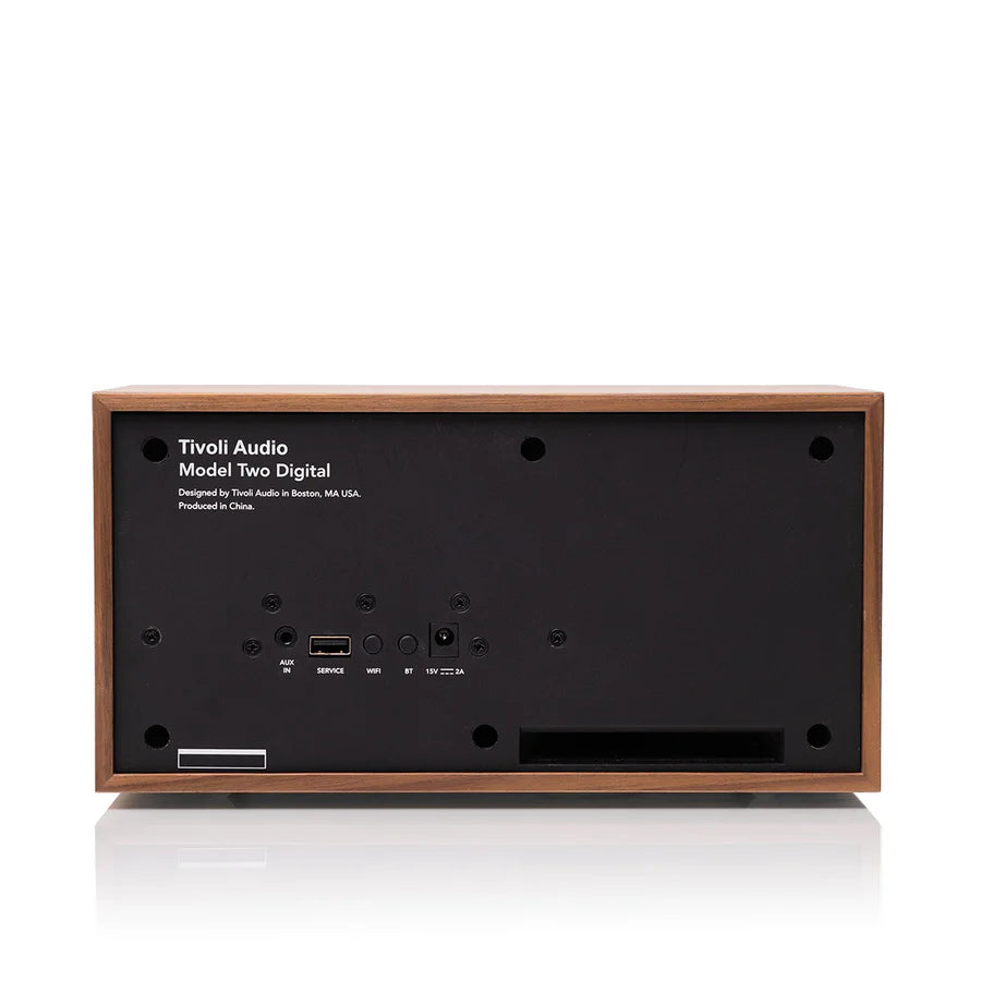 Tivoli Audio Model Two Digital Altavoz Bluetooth (Nogal/Oro)