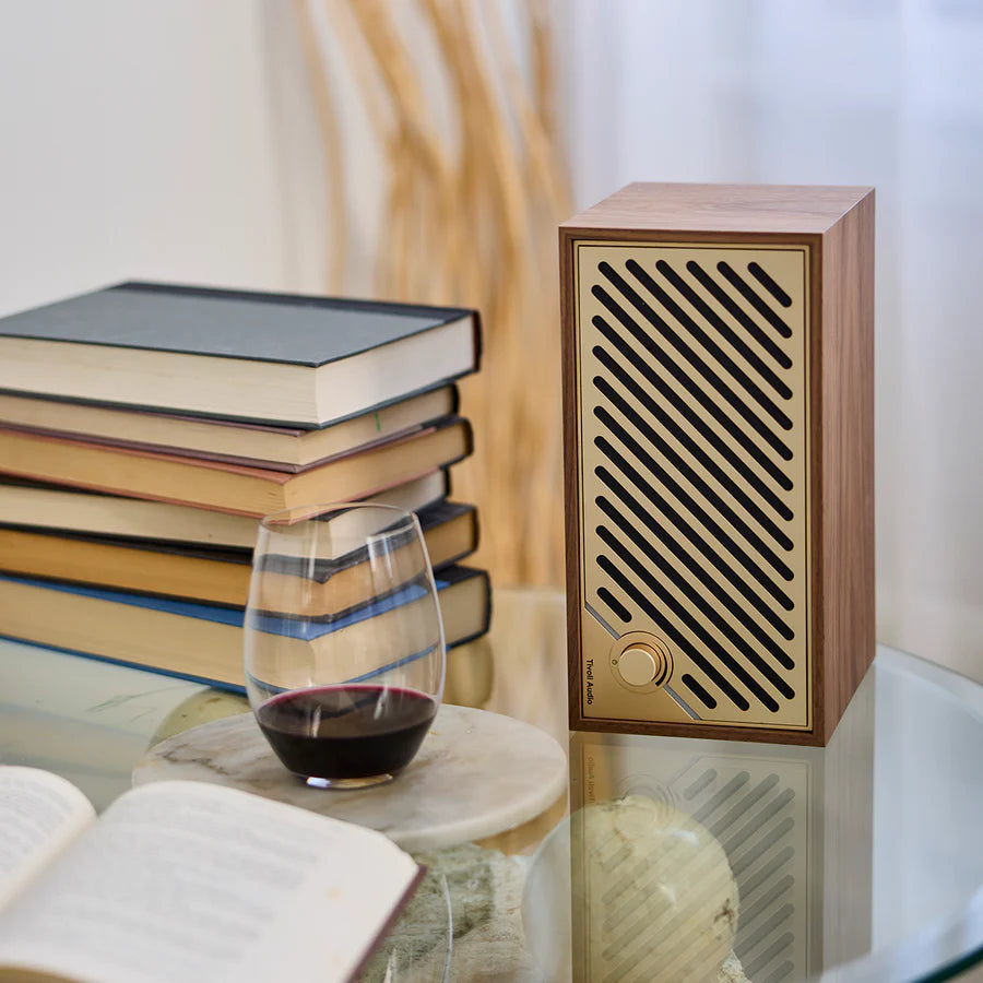 Tivoli Audio Model Two Digital Bluetooth Speaker (Walnut/gold)