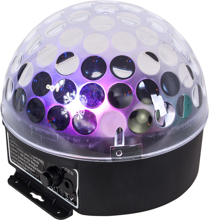 Ibiza Astro-Bat RGBA LED Luces de Discoteca