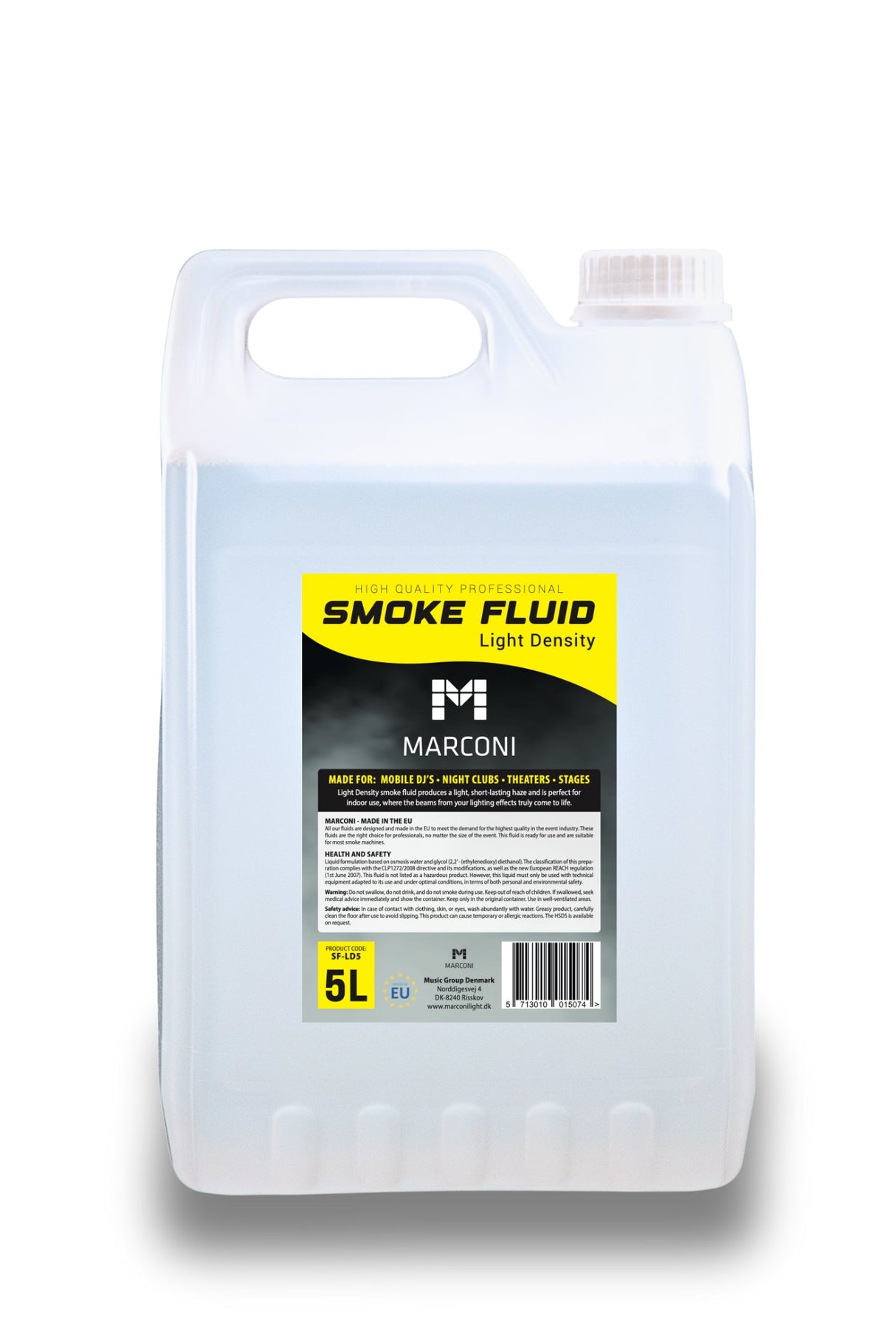 3 x 5L Líquido para humo (Mix Pack) + 250ml Líquido de limpieza