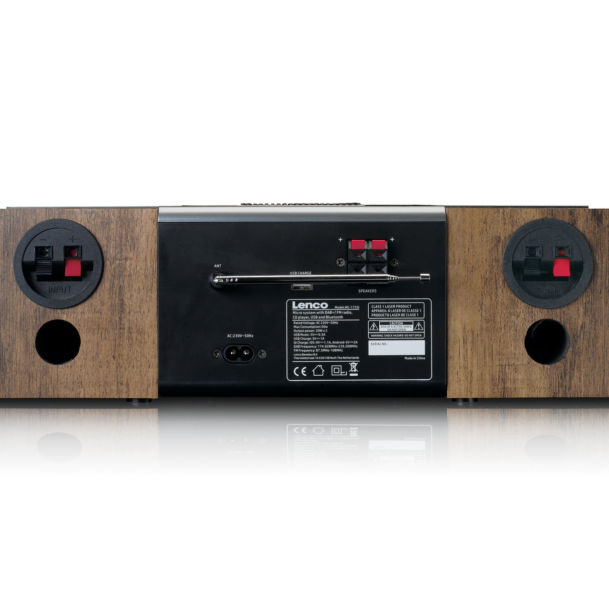 Lenco MC-175SI DAB+CD MP3 player