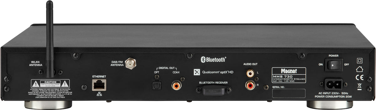 Magnat MMS730 Reproductor de red (Sort)