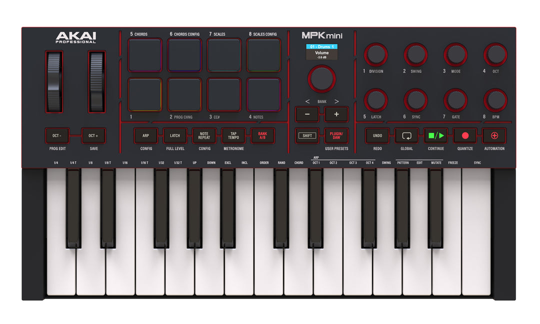 Akai MPK Mini Mk4 (Negro)