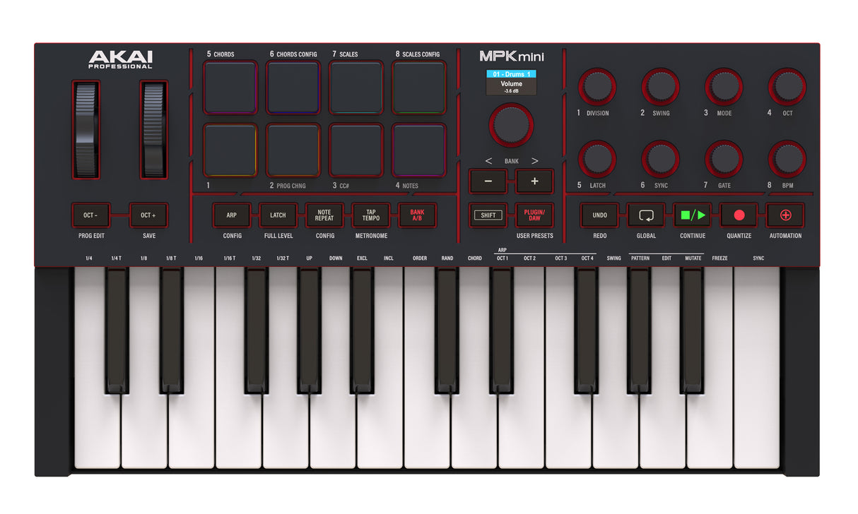 Akai MPK Mini Mk4 (Negro)