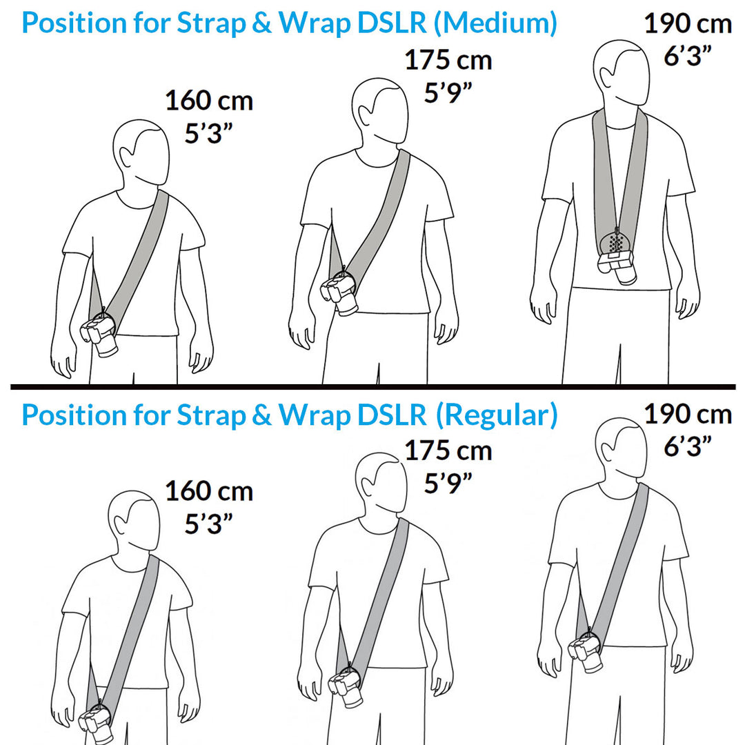 MyMiggo Padded Camera Strap and Wrap for CSC