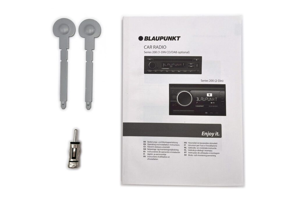 Blaupunkt Madrid 200 BT Radio de Coche con Bluetooth