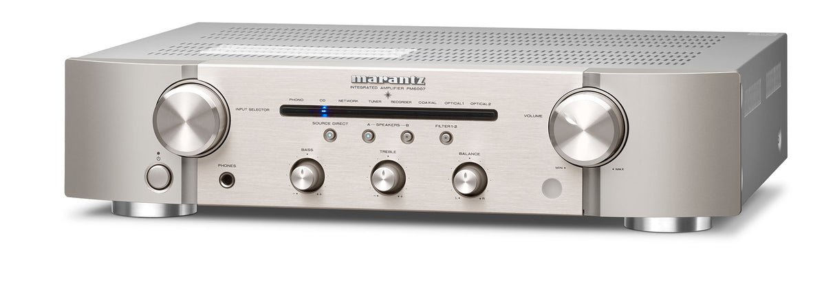 Marantz PM6007 Amplificador HI-FI (Plata, 2x45W)