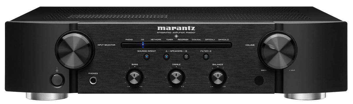 Marantz PM6007 Amplificador HI-FI (Negro, 2x45W)