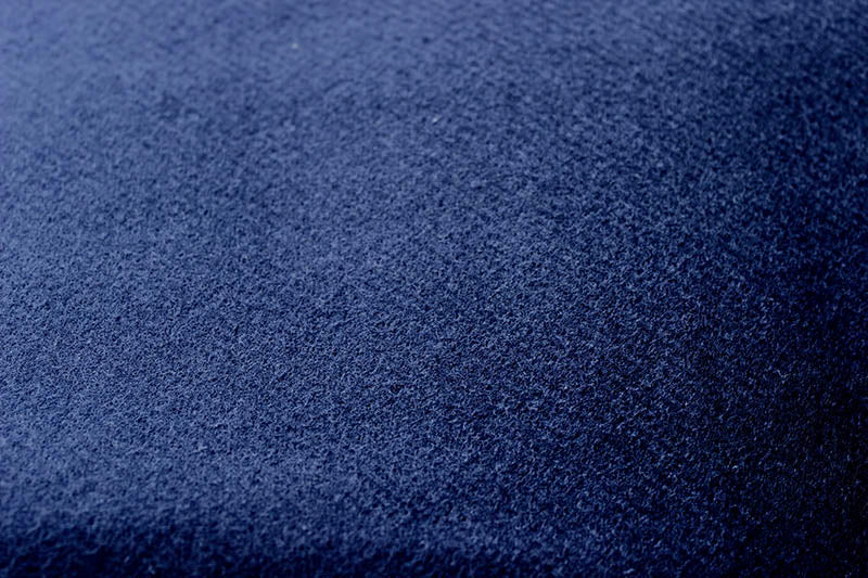 Molton Bagtæppe m. Øjer (Azul)