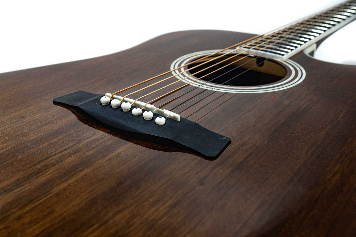 Hagstrom Mora Dreadnaught CE - mahogany