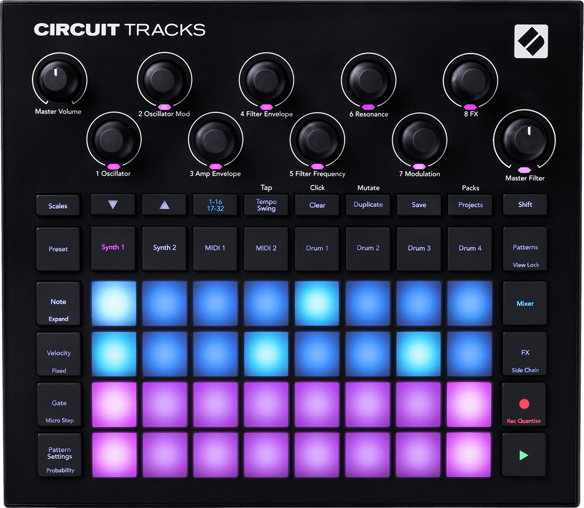 Novation Circuit Tracks Drum Machine