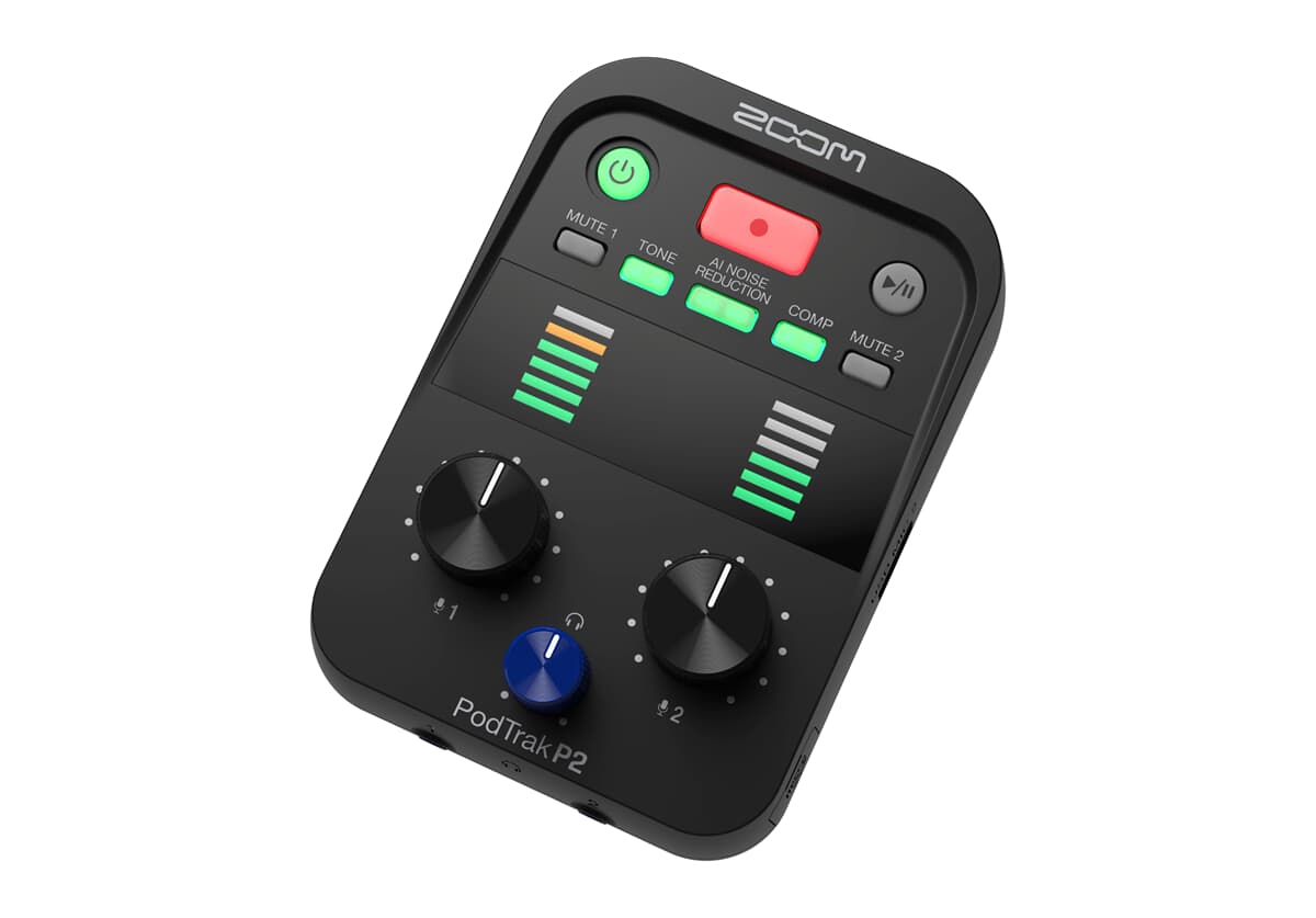 Zoom P2 PodTrak Mezclador de Podcast