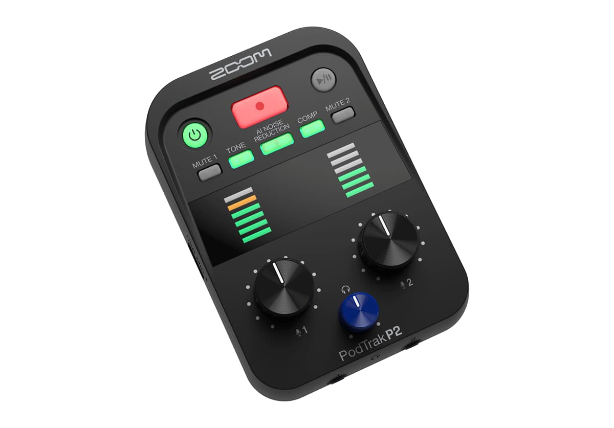 Zoom P2 PodTrak Mezclador de Podcast