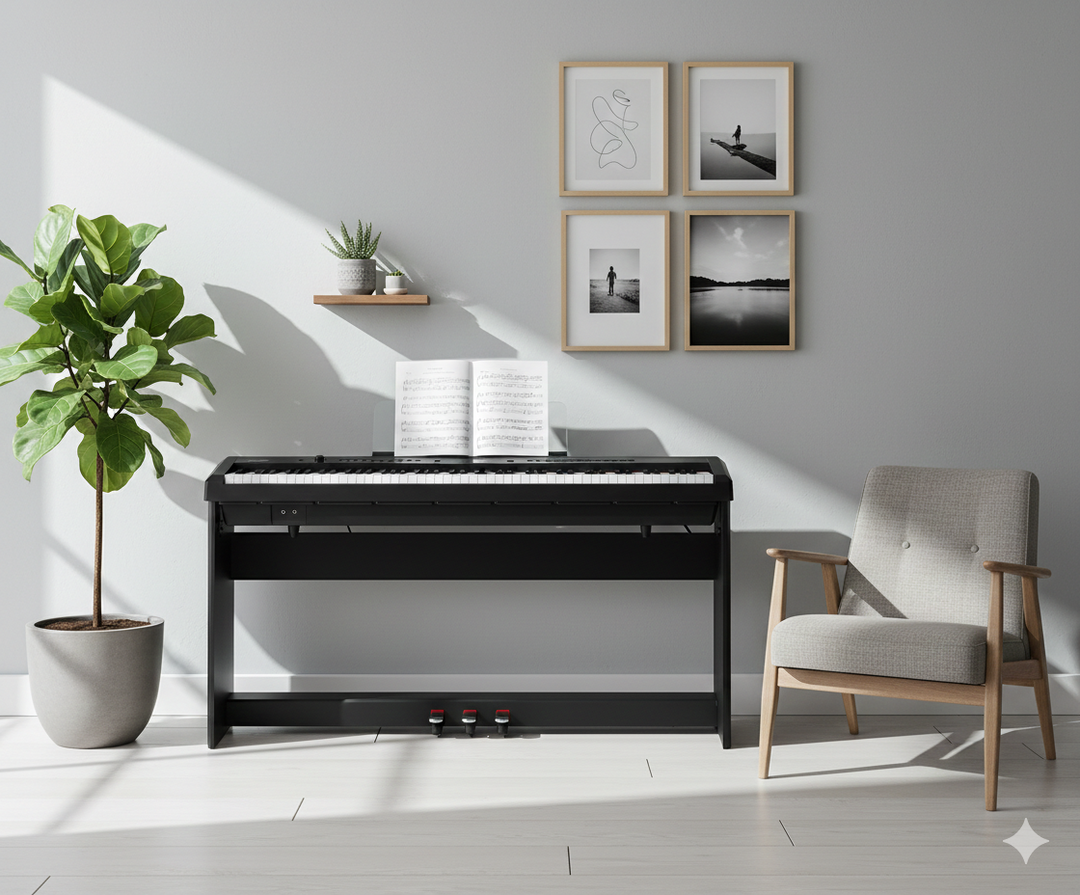 Grooveland P450 Piano Pack (Sort)