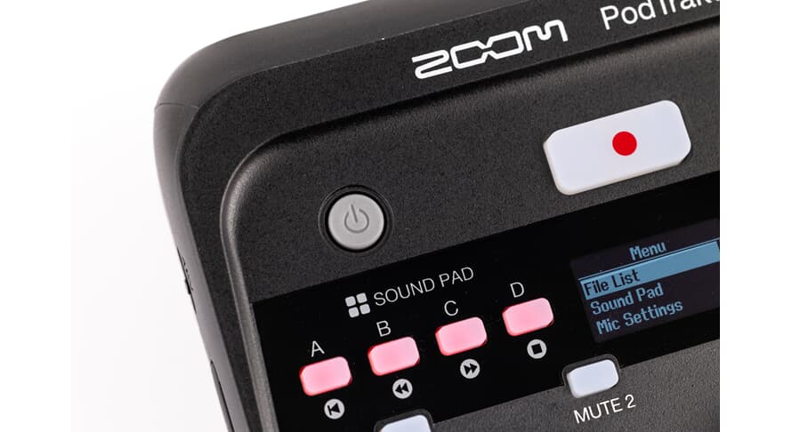 Zoom P4 PodTrak P4next Grabadora de Podcast