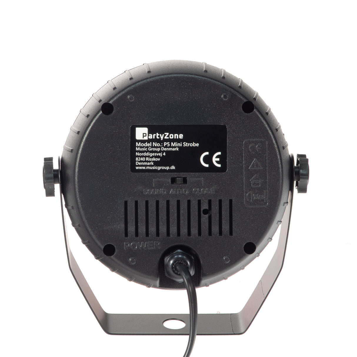 Mini Estroboscopio (Blanco + multicolor)