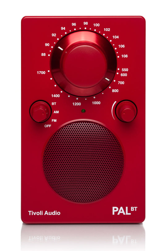 Tivoli Audio PAL BT Bluetooth Altavoz (Rojo)