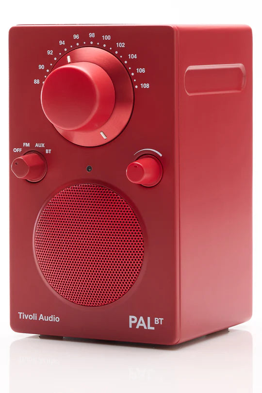 Tivoli Audio PAL BT* Bluetooth Altavoz (Rojo)