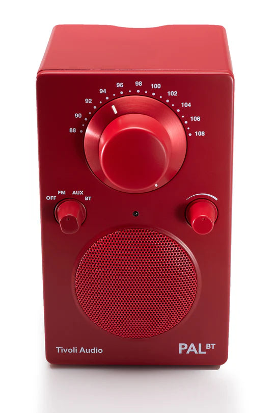 Tivoli Audio PAL BT* Bluetooth Altavoz (Rojo)