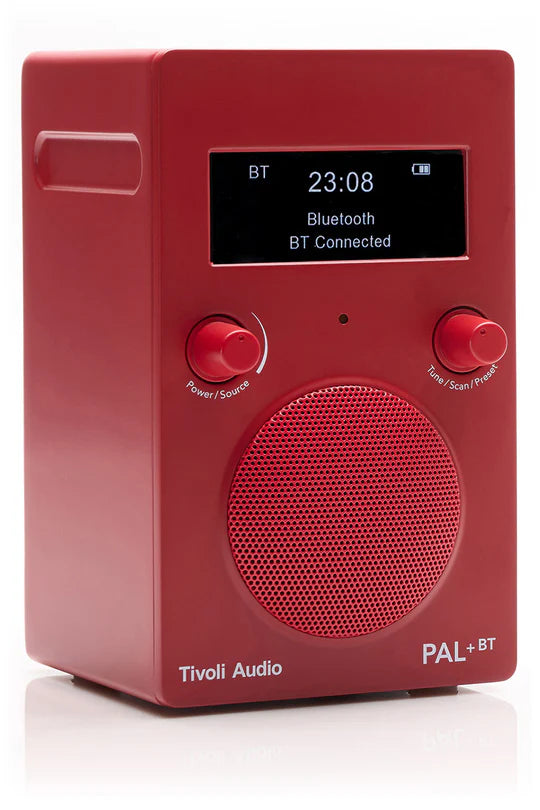 Tivoli Audio PAL+BT DAB+/Bluetooth Altavoz (Rojo) NUEVO