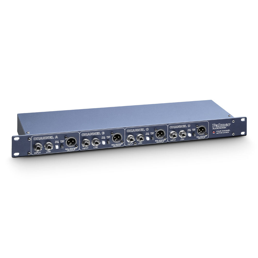 Palmer PAN 03 - 19" caja DI con 4 canales, activa