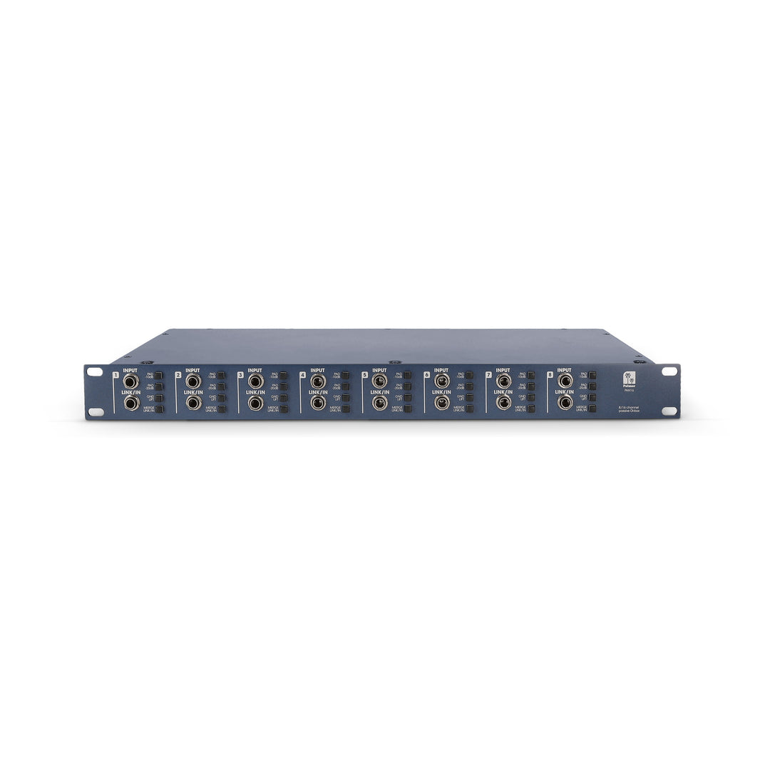 Palmer PAN 16 - 19" caja DI, 8 canales, pasiva