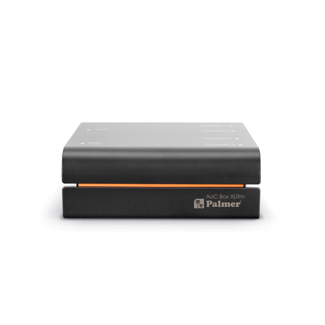Palmer AoC Box XLRm - Caja Audio over Cat de etherCON a 4 x XLR macho