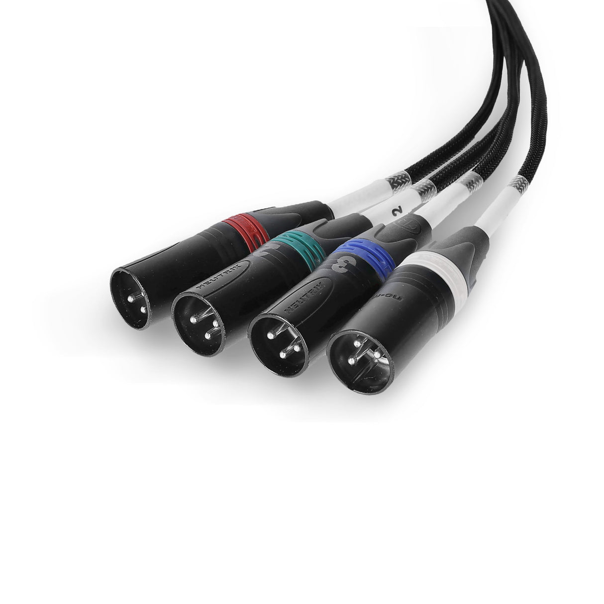 Palmer AoC Loom XLRm - Cable Audio over Cat de etherCON a 4 x XLR macho