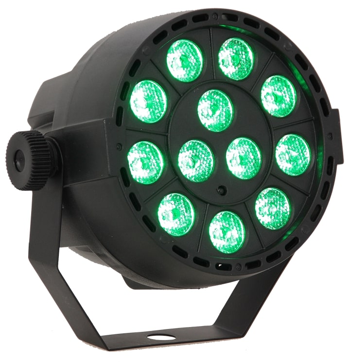 LED Spot Multicolor con control remoto (12x3W)