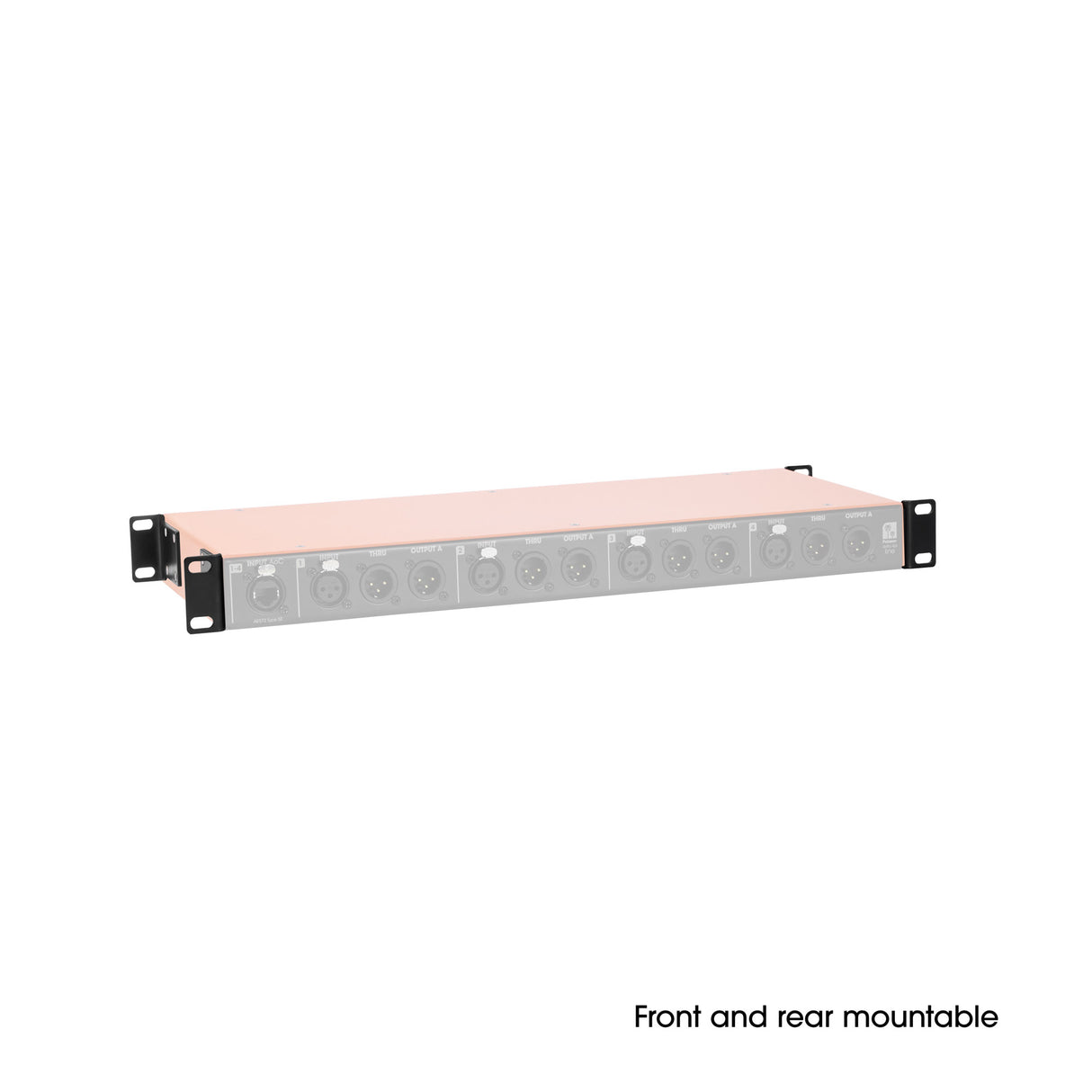 Palmer DELTA 4PL - Splitter de línea pasivo de 4 canales con audio mediante cable Cat