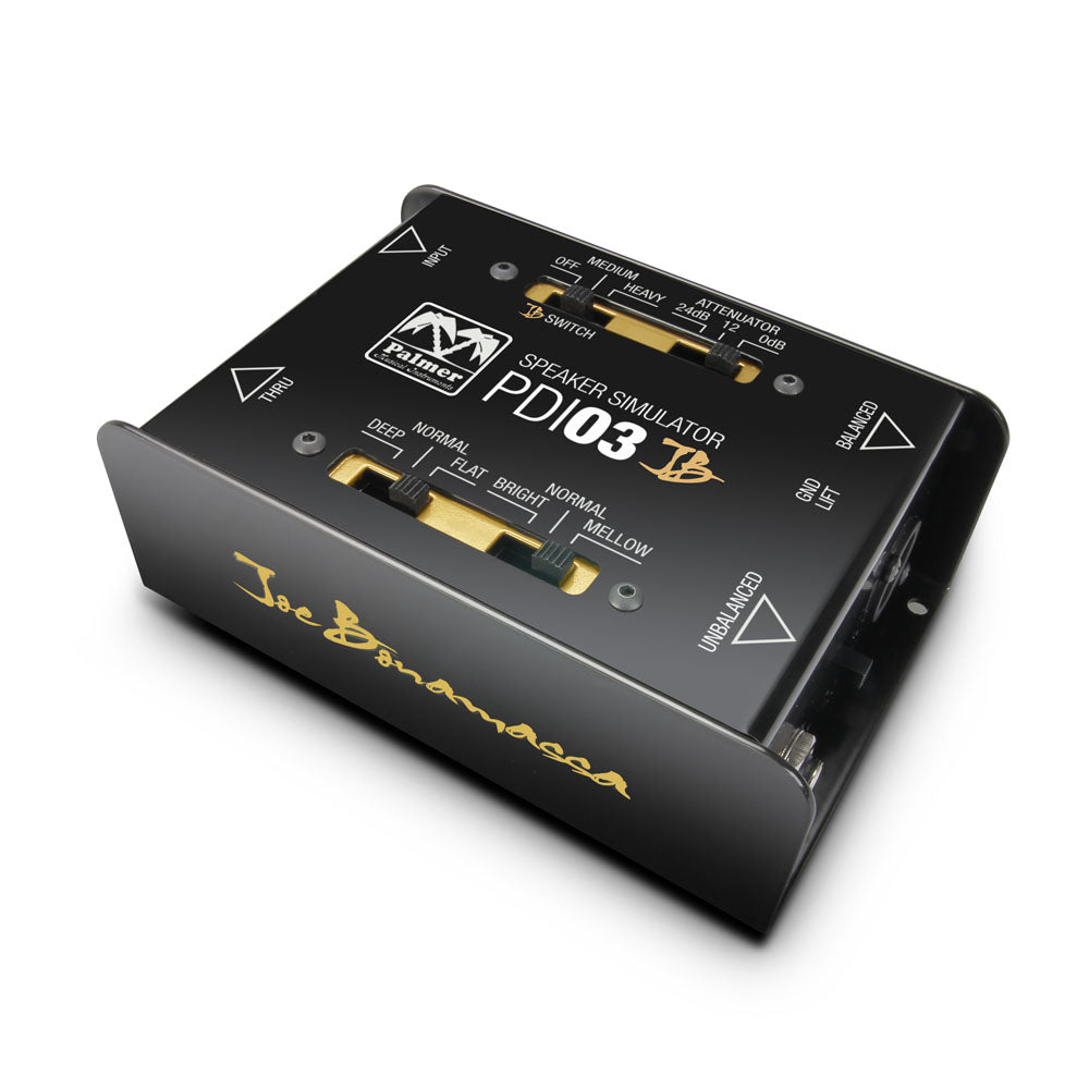 Palmer PDI 03 JB - Simulador de altavoz de guitarra y DI modelo signature de Joe Bonamassa