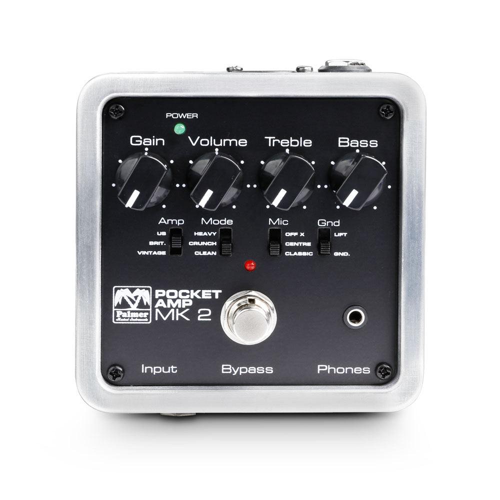 Palmer POCKET AMP MK 2 - Preamplificador de guitarra portátil