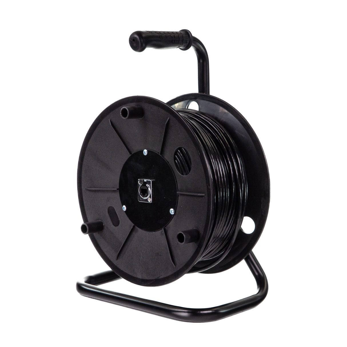 Perfex CAT7 carrete de cable (SORT) 75m