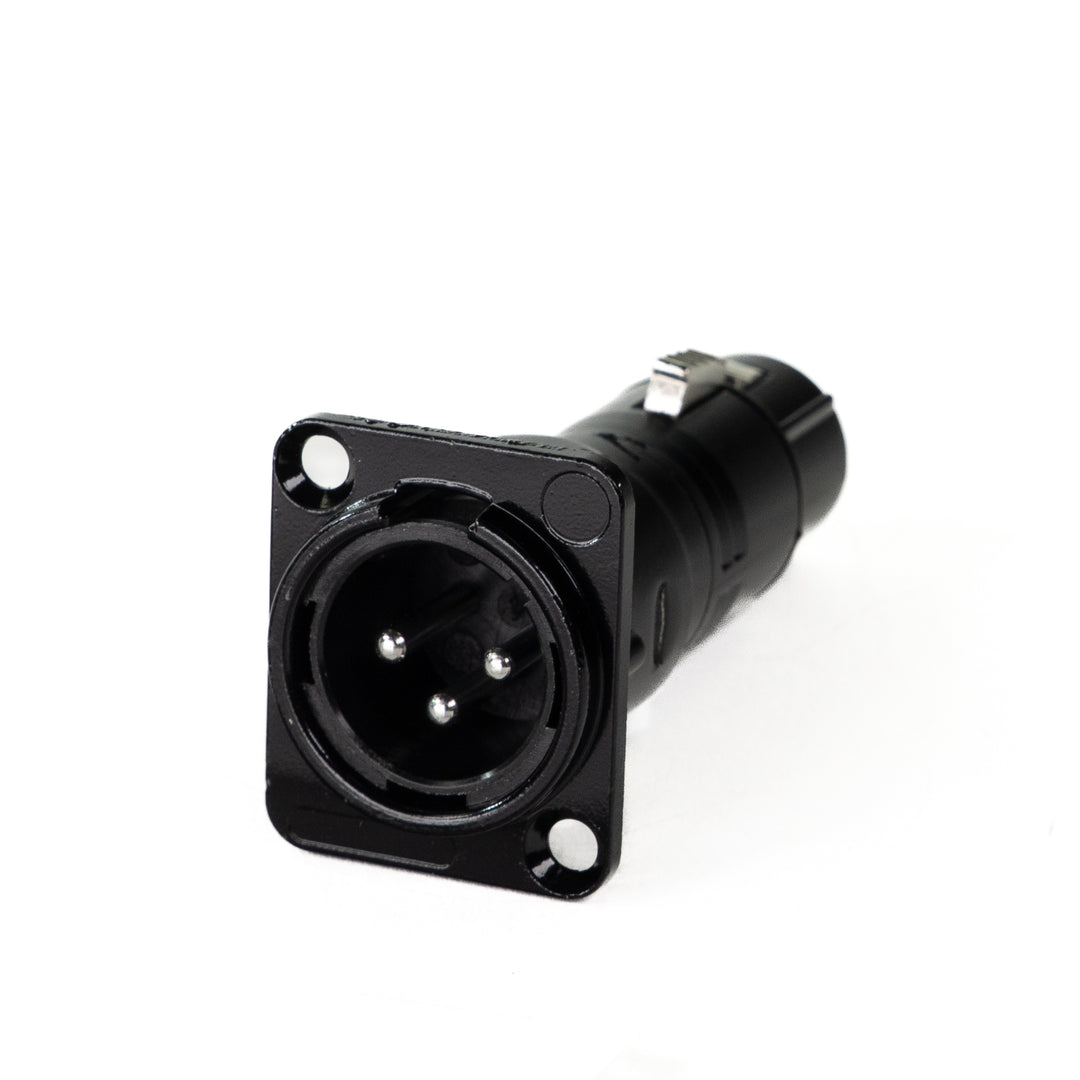 Perfex XLR Hembra a XLR Macho Chasis Conector (Sort)