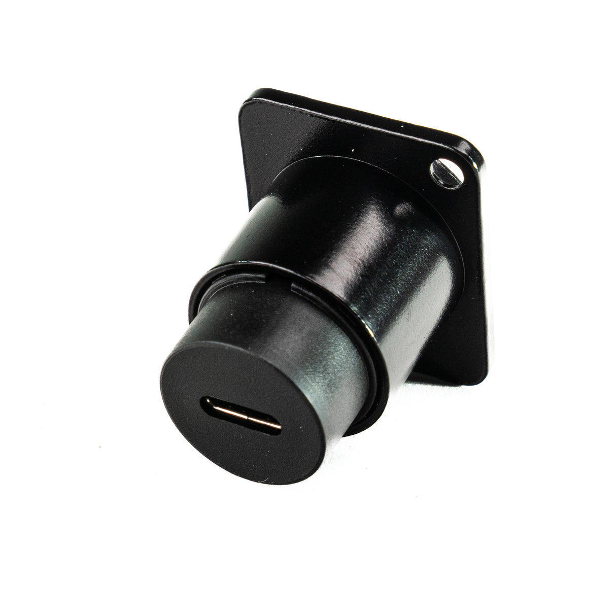 Perfex USB-C a USB-C Chasis Conector (Sort)
