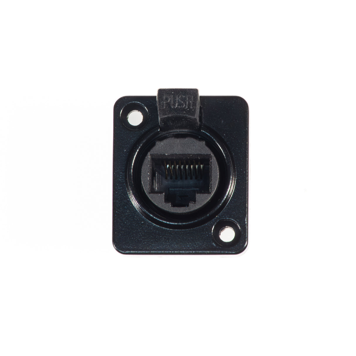 Perfex RJ45 Chasis Conector (Negro)