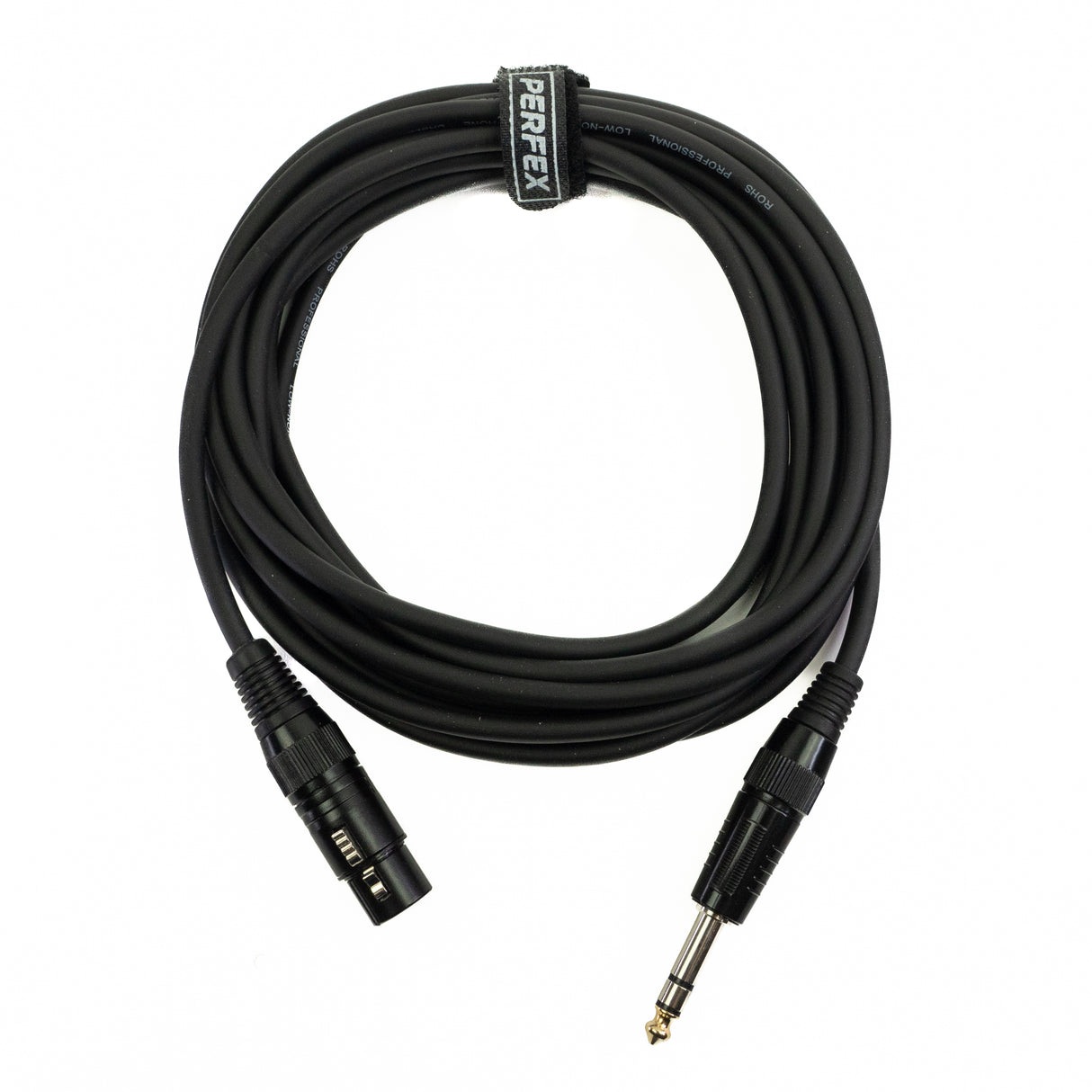 Perfex XLR hembra a jack balanceado (5m)