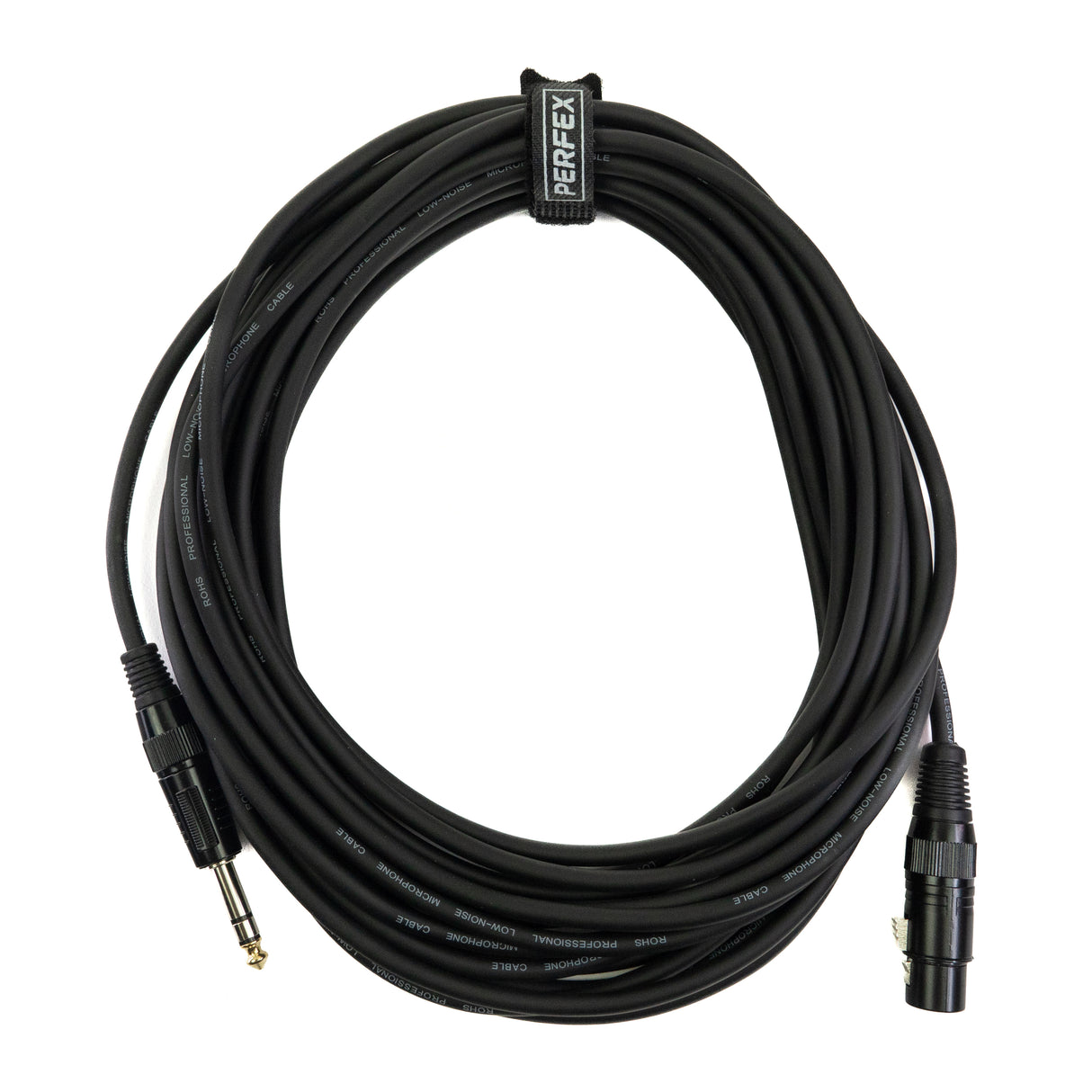 Perfex XLR hembra a jack balanceado (10m)
