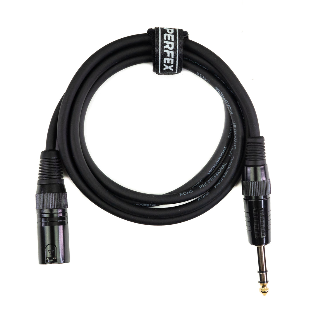 Perfex XLR Macho a Jack Balanceado (1,5m)