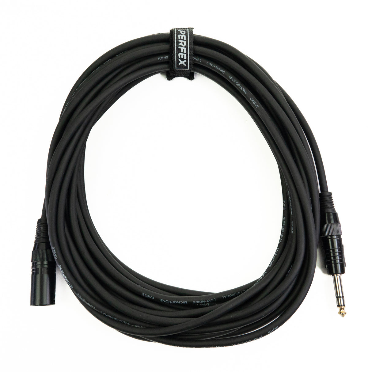 Perfex XLR macho a jack balanceado (10m)