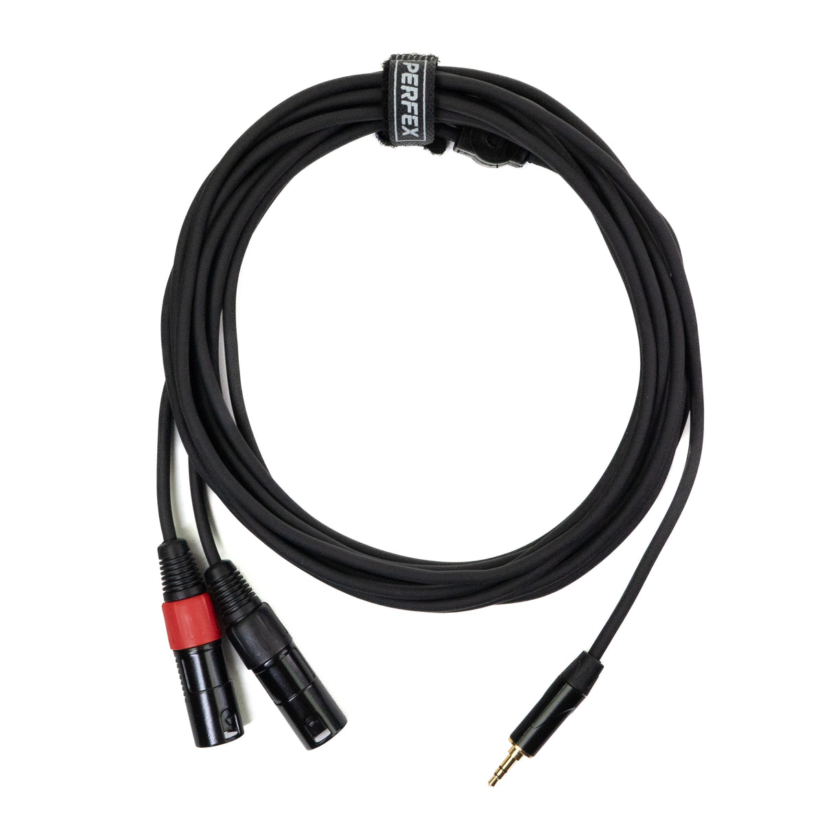 Perfex 2x XLR macho a jack 3,5mm mini (6m)