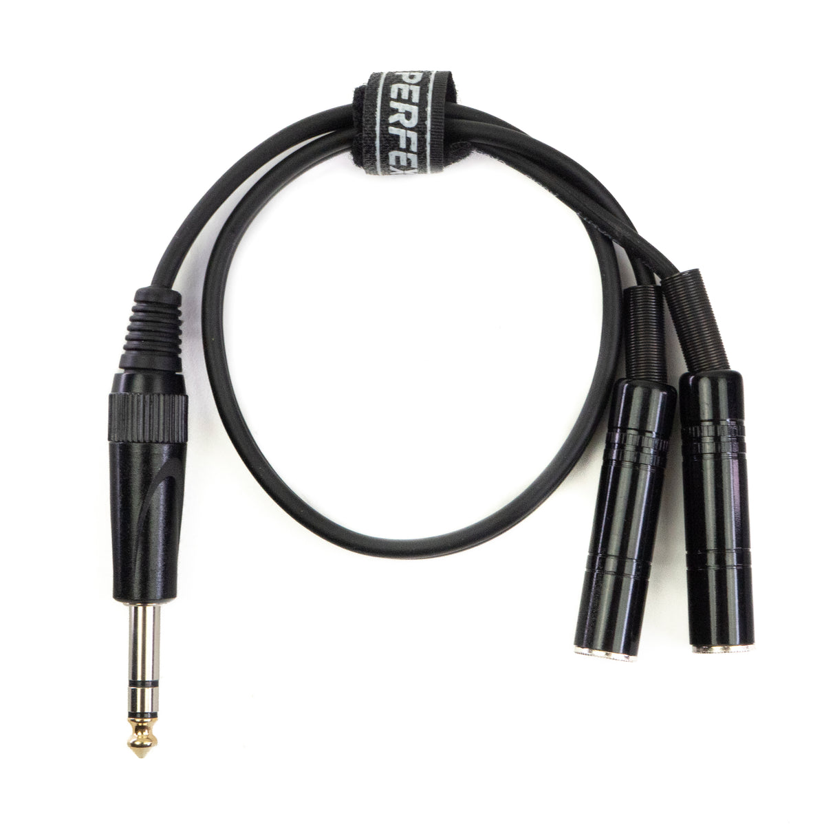 Perfex Cable divisor de auriculares jack 6,3mm (0,5m)