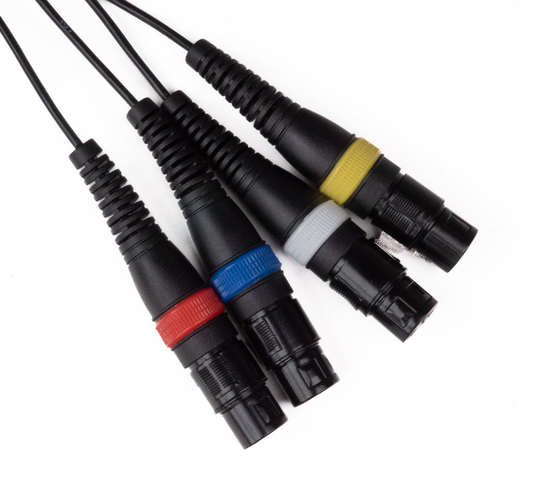 Par-4 multicore XLR macho a XLR hembra (3m)