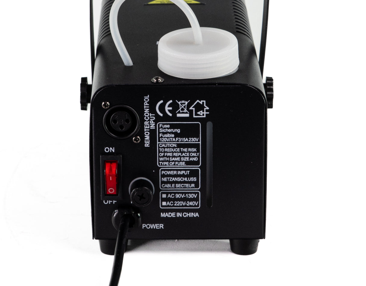 Máquina de humo (400 W, negro)